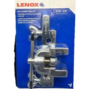 Flaring Tool Kit LENOX 3/16-in to 5/8-in OD LXHT82250 Use w/many types of metals